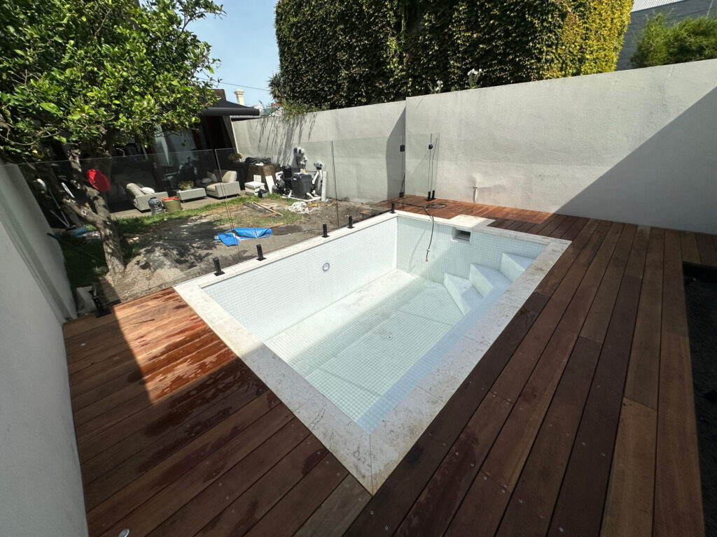 Port Melbourne Tiling Plunge Pool Venetian Pools Project January 2025-2 Port Melbourne Tiling Plunge Pool by Venetian Pools